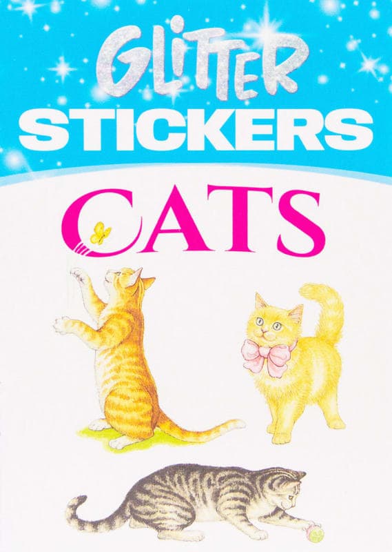 Glitter Cats Stickers