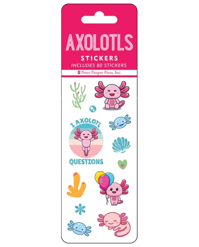 Axolotls Sticker Sheets