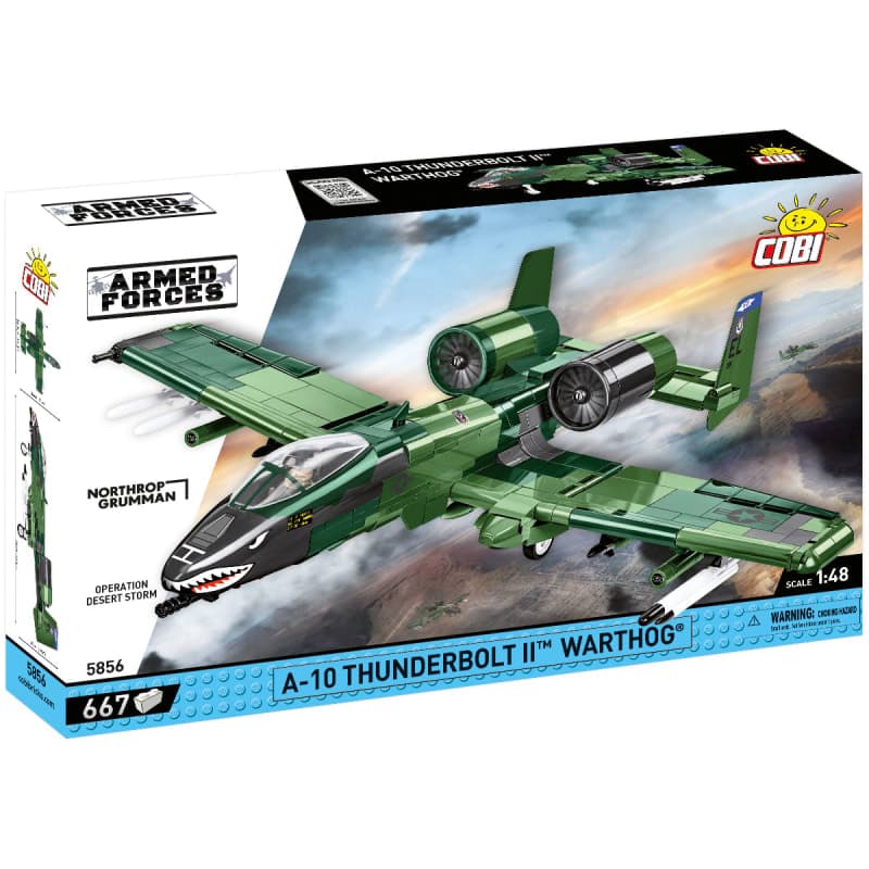 COBI A-10 Thunderbolt II Warthog Attack Aircraft