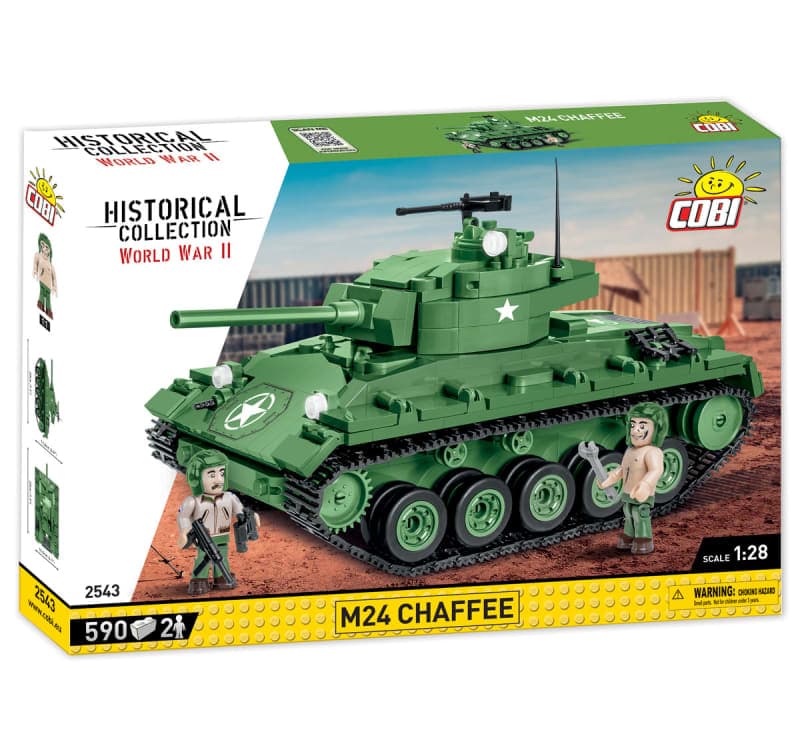 COBI M24 Chaffee American Light Tank - 590 pieces