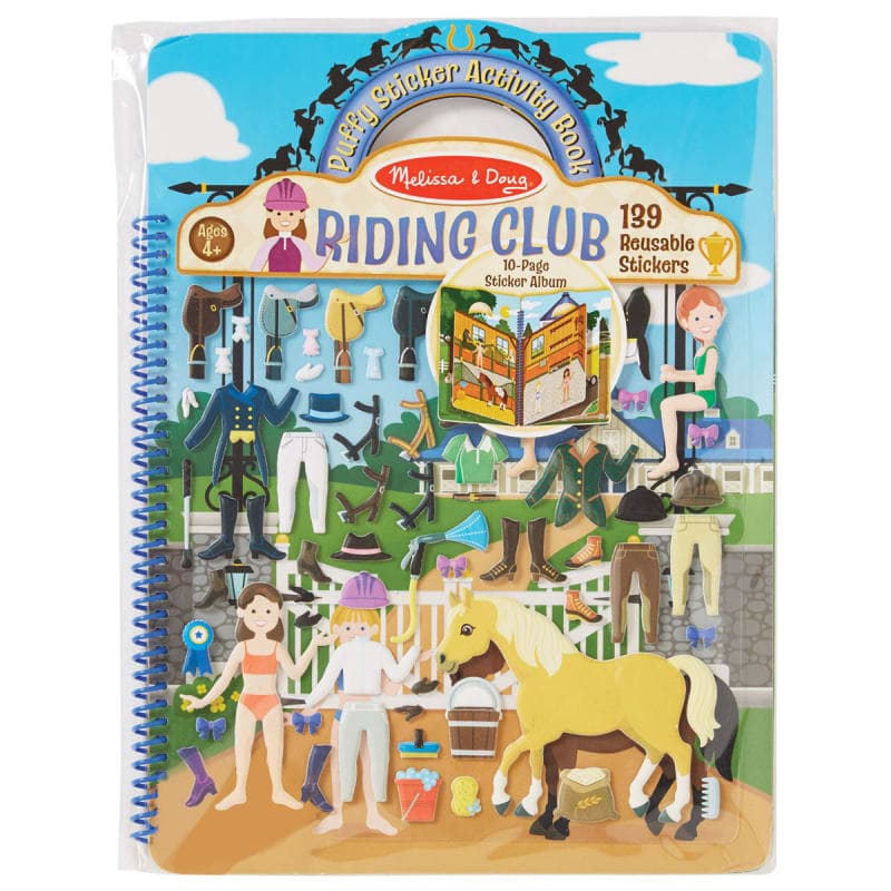 Melissa & Doug Puffy Stickers Deluxe Album -