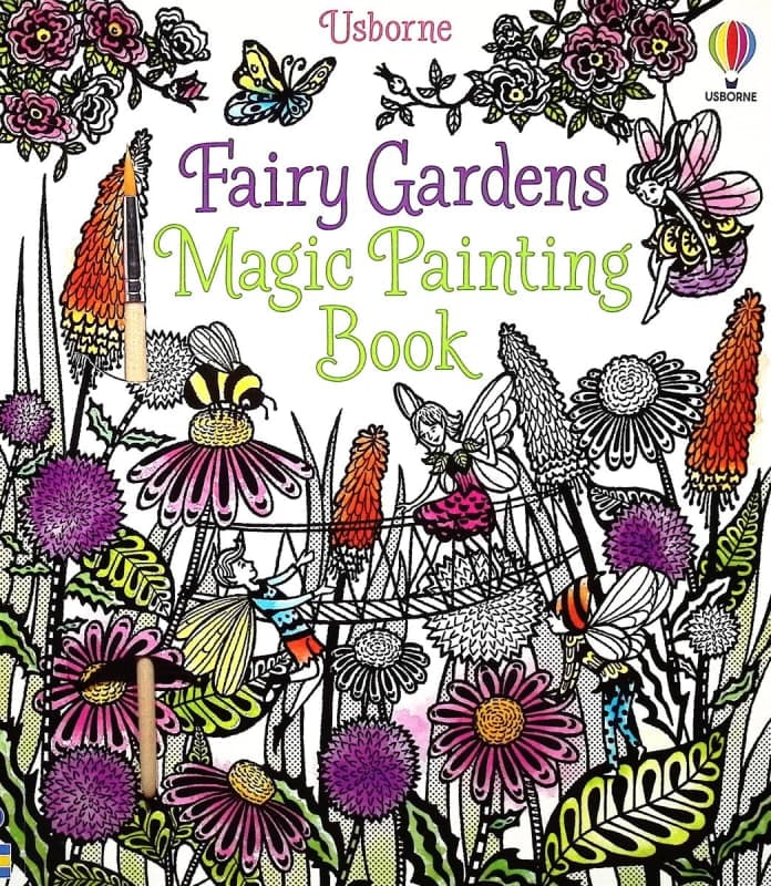 Fairy Gardens Magic Painting Book (Magic Painting