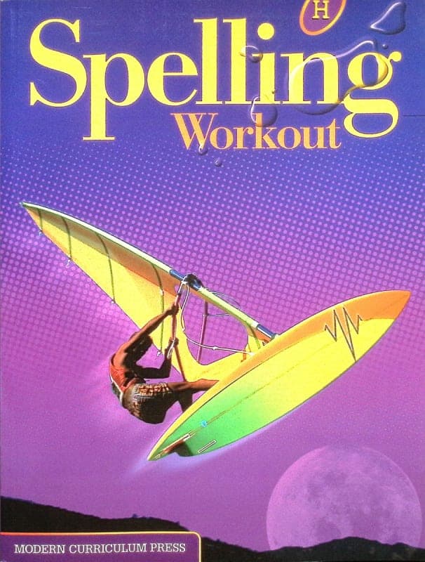 Spelling Workout 2001 Level H Student Edition