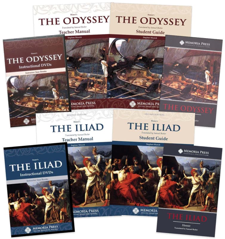 The Iliad and The Odyssey Set | Memoria Press