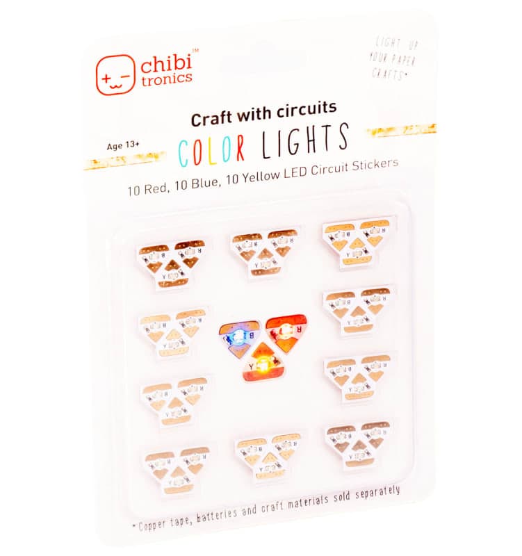 Circuit Stickers RYB LED Mega Pack