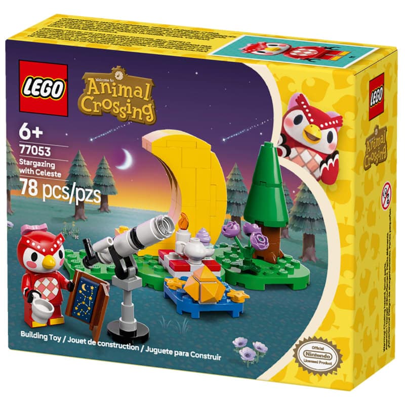 LEGO Animal Crossing Stargazing with Celeste