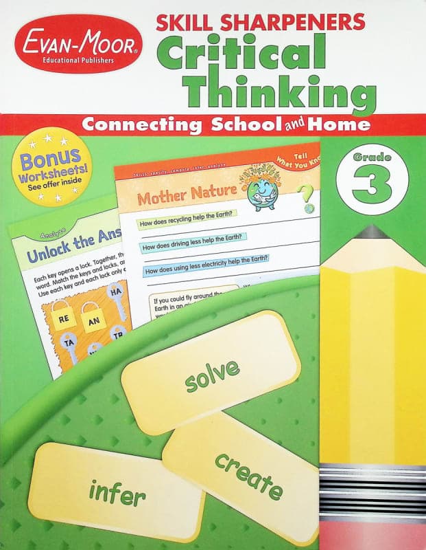 Skill Sharpeners: Critical Thinking - Grade 3
