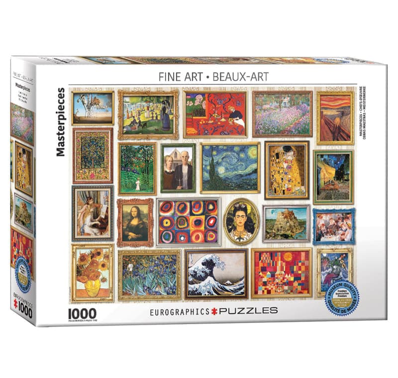 Eurographics Masterpieces Fine Art Puzzle