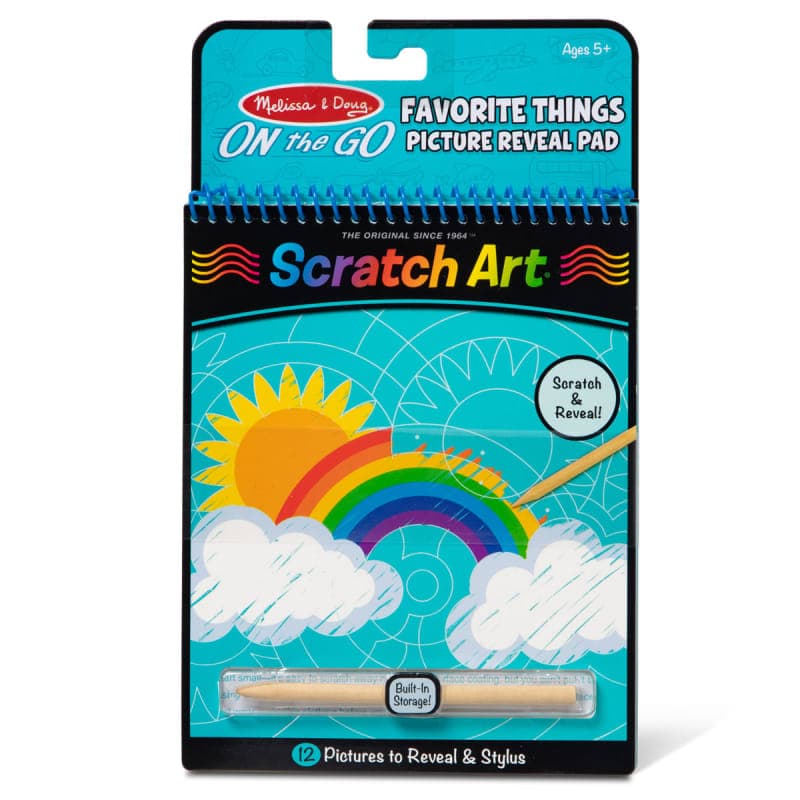 Melissa & Doug Scratch Art Favorite Things