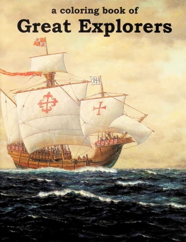 Great Explorers Coloring Book