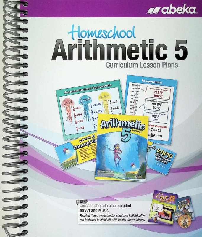 Abeka Arithmetic 5 Homeschool Curriculum Lesson