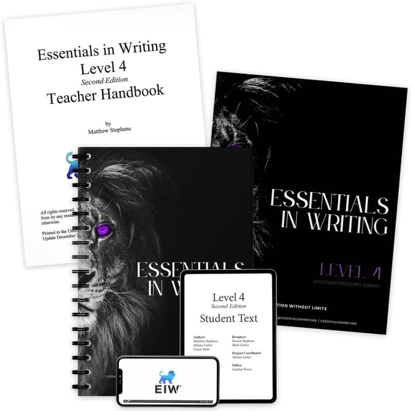 Essentials in Writing Level 4 Bundle with