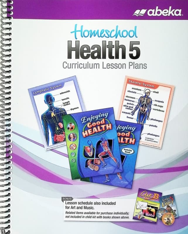 Abeka Health 5 Homeschool Curriculum Lesson Plans
