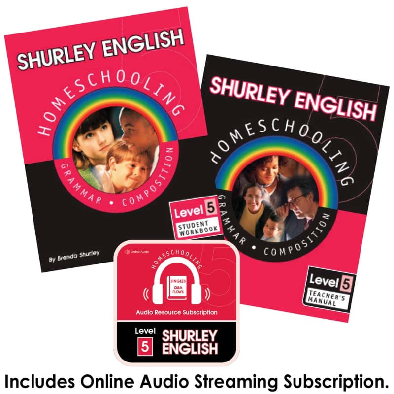 Shurley English Homeschool Kit Level 5