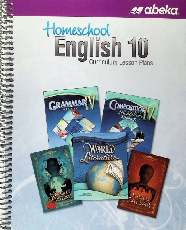 Abeka English 10 Homeschool Curriculum Lesson