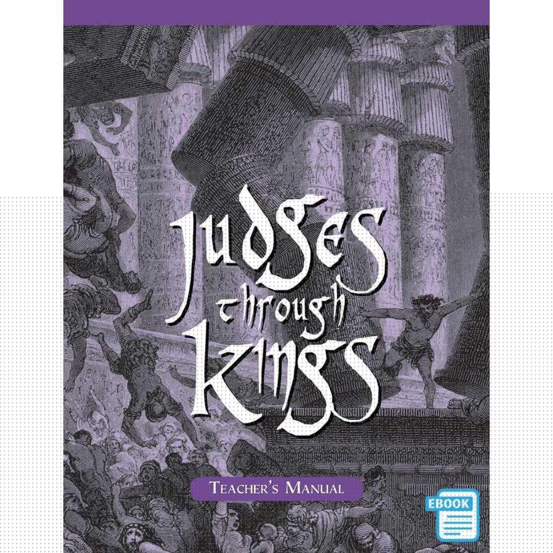 Judges to Kings Teacher's Manual (eBook)