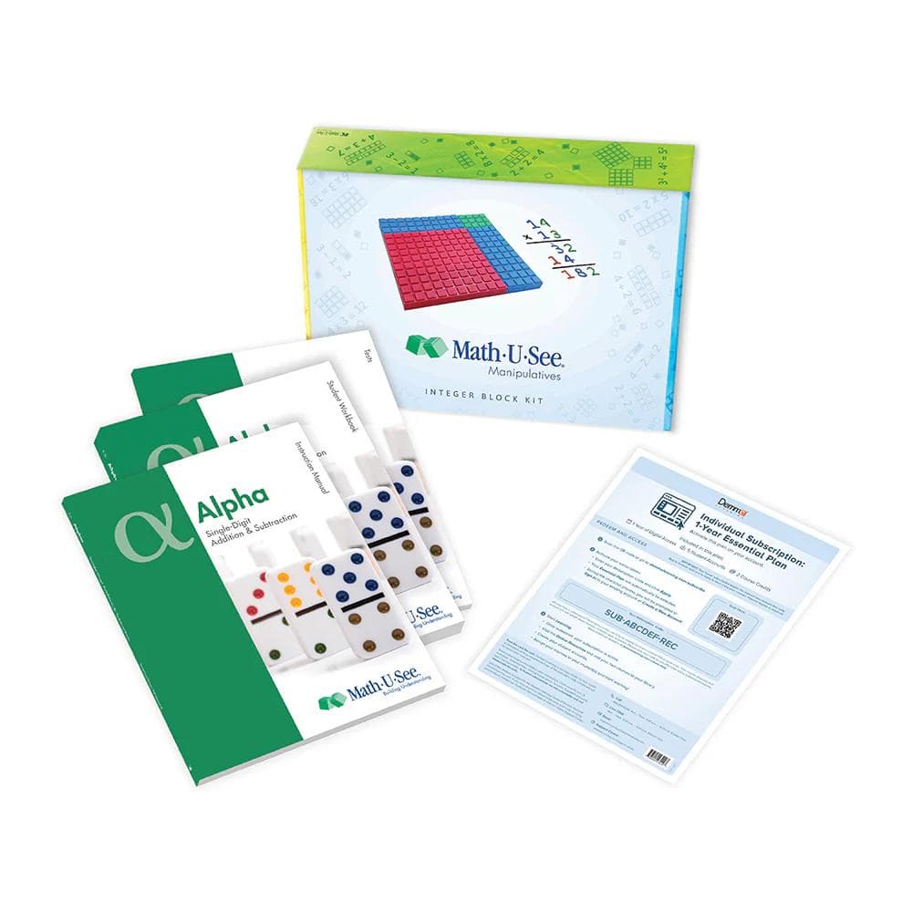 Math-U-See Alpha Universal Set