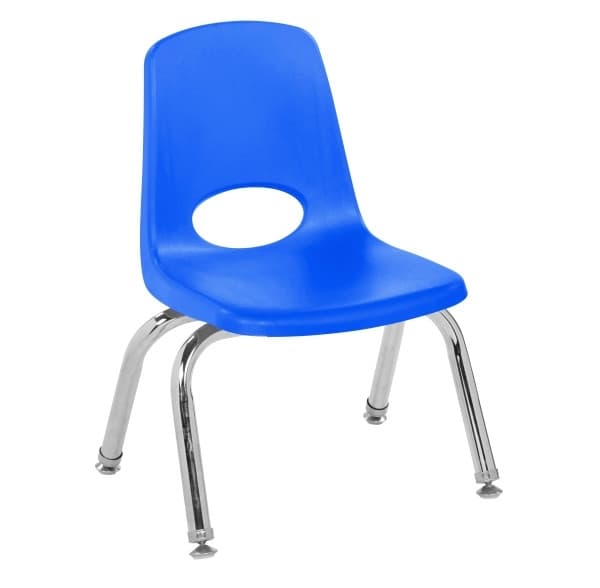 10" Stack Chair with Swivel Glides