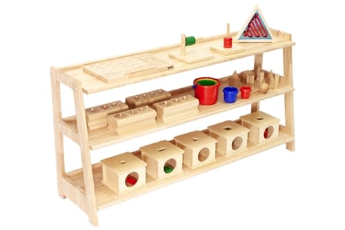 Three-Tier Open Shelf
