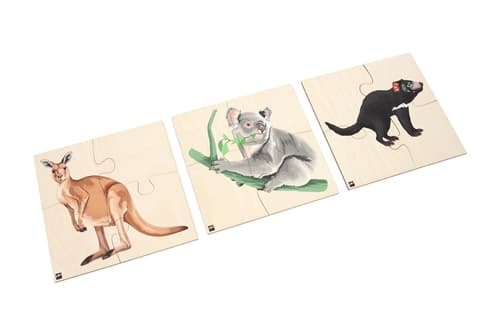 Animals of Oceania: Jigsaw Puzzles