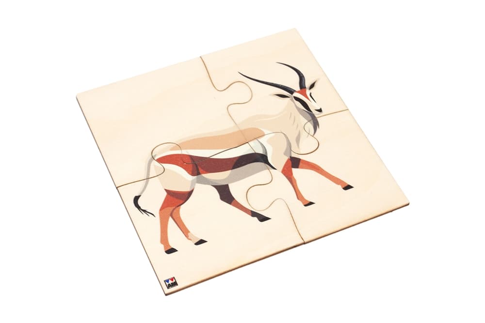 Animals of UAE: Oryx Puzzle