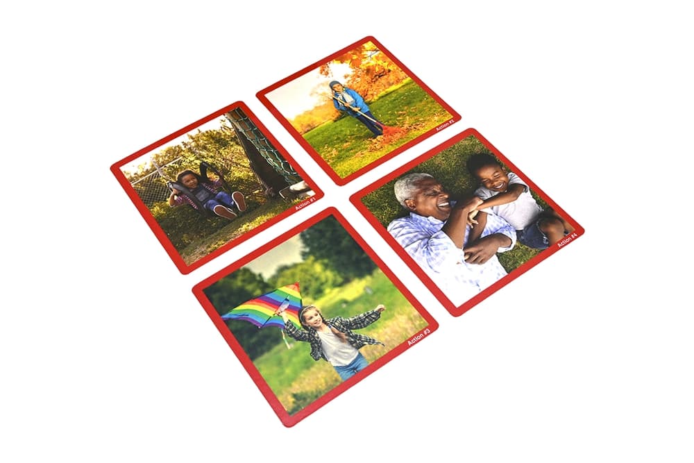 Verbs: Actions Laminate & Cut