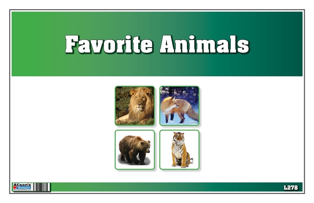 Favorite Animals - Complete Set
