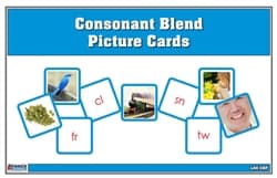 Consonant Blend Cards (Printed & Laminated)