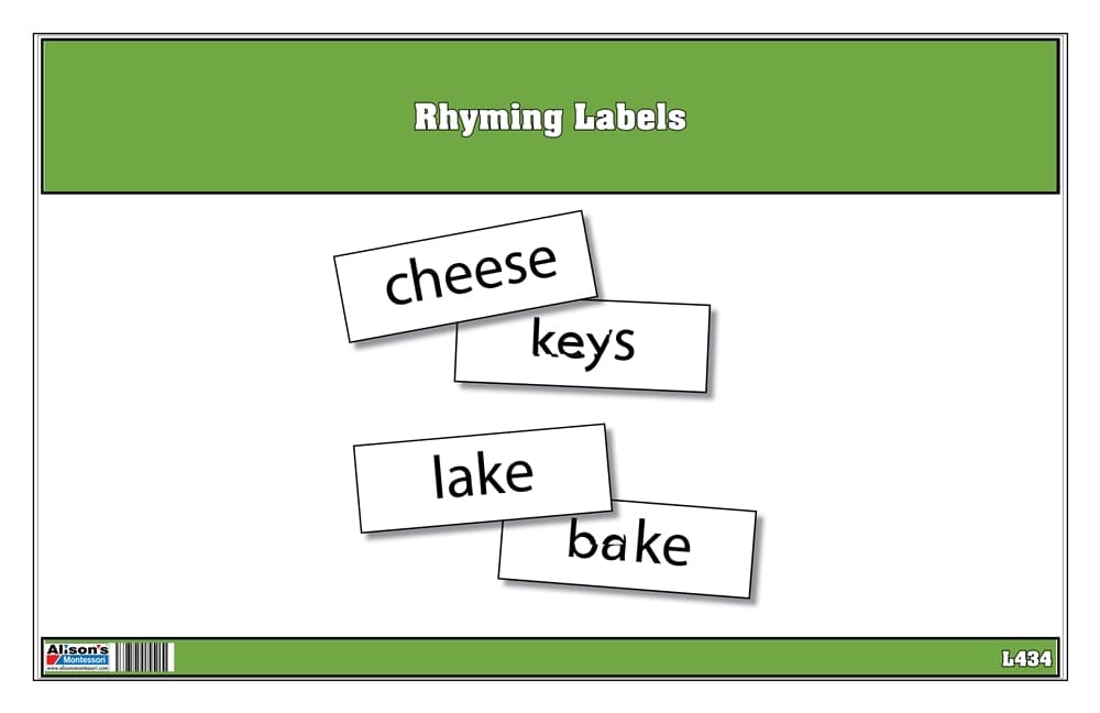 Rhyming Labels - Complete Set