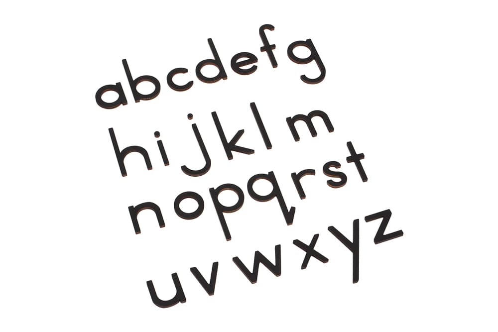 Small Movable Alphabets