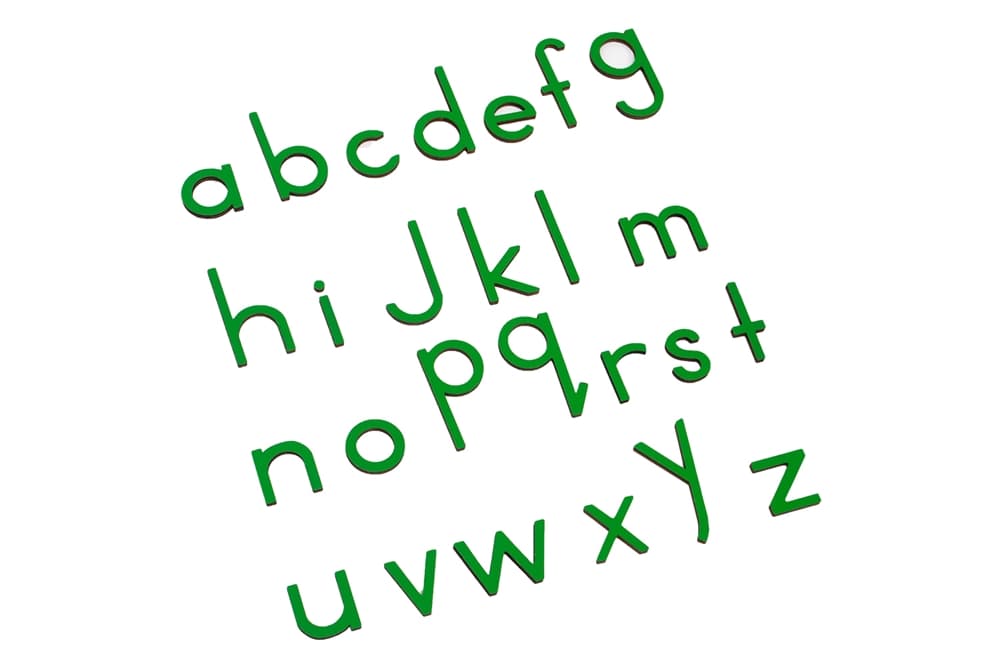 Small Movable Alphabet