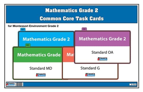 Math Grade 2 Task Cards