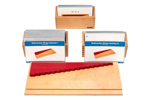 Subtraction Strips Complete Set