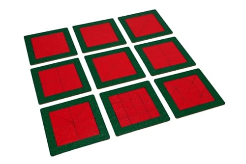 Wooden Squares and Rectangles
