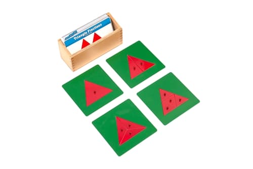 Triangle Fractions with Stands - Set