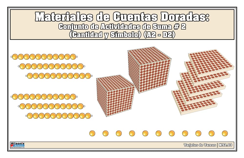 Materiales de Guentas Doradas