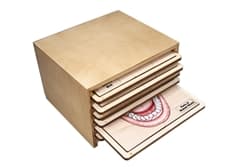 Cabinet for 6 Science/Geography Puzzles
