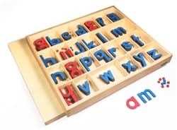 Small Lowercase Alphabet ? Blue & Red
