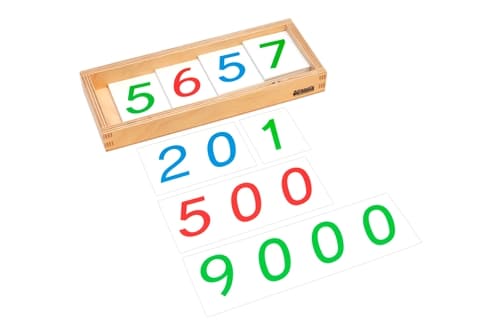 Plastic Number Cards 1?9000 ? Premium