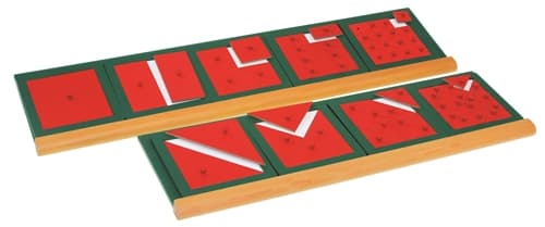 Wooden Square Fractions (Premium Quality)