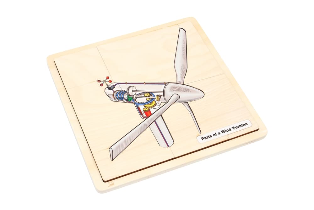 Parts of a Wind Turbine Puzzle