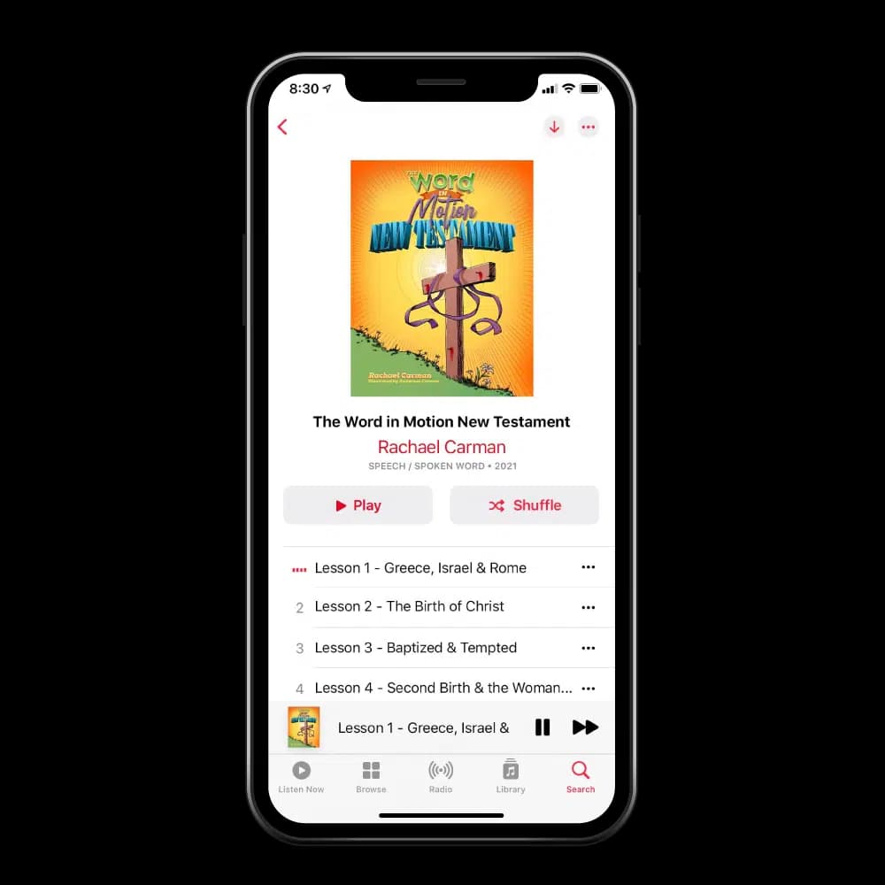 The Word in Motion New Testament Audiobook DL