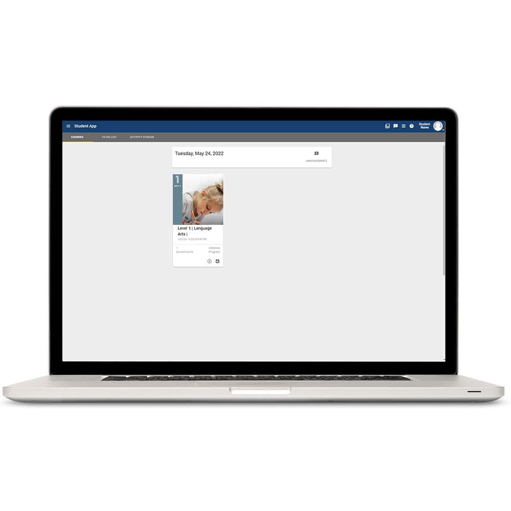 Virtual Seat for Language Arts 1