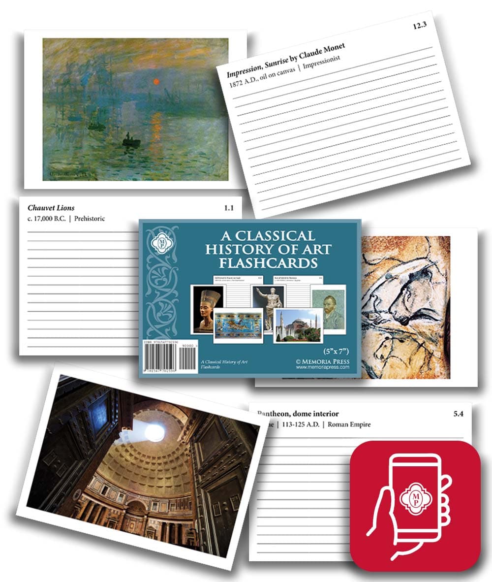 A Classical History of Art Flashcards (App Access