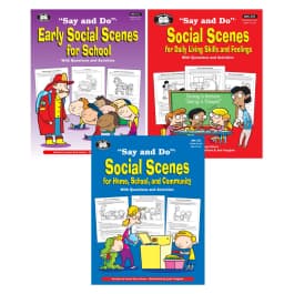 Say and Do Social Scenes Bundle Books