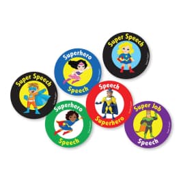 Speech Superheroes Stickers