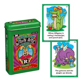 Say and Do R Action Artic Cards
