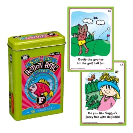 Say and Do F Action Artic Cards