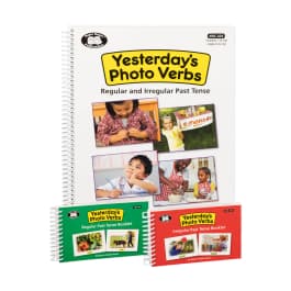 Yesterday's Photo Verbs Book