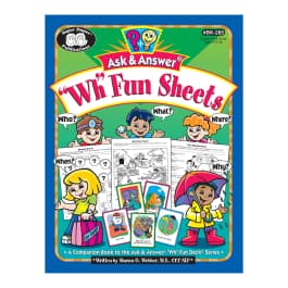 Ask & Answer "Wh" Fun Sheets Book